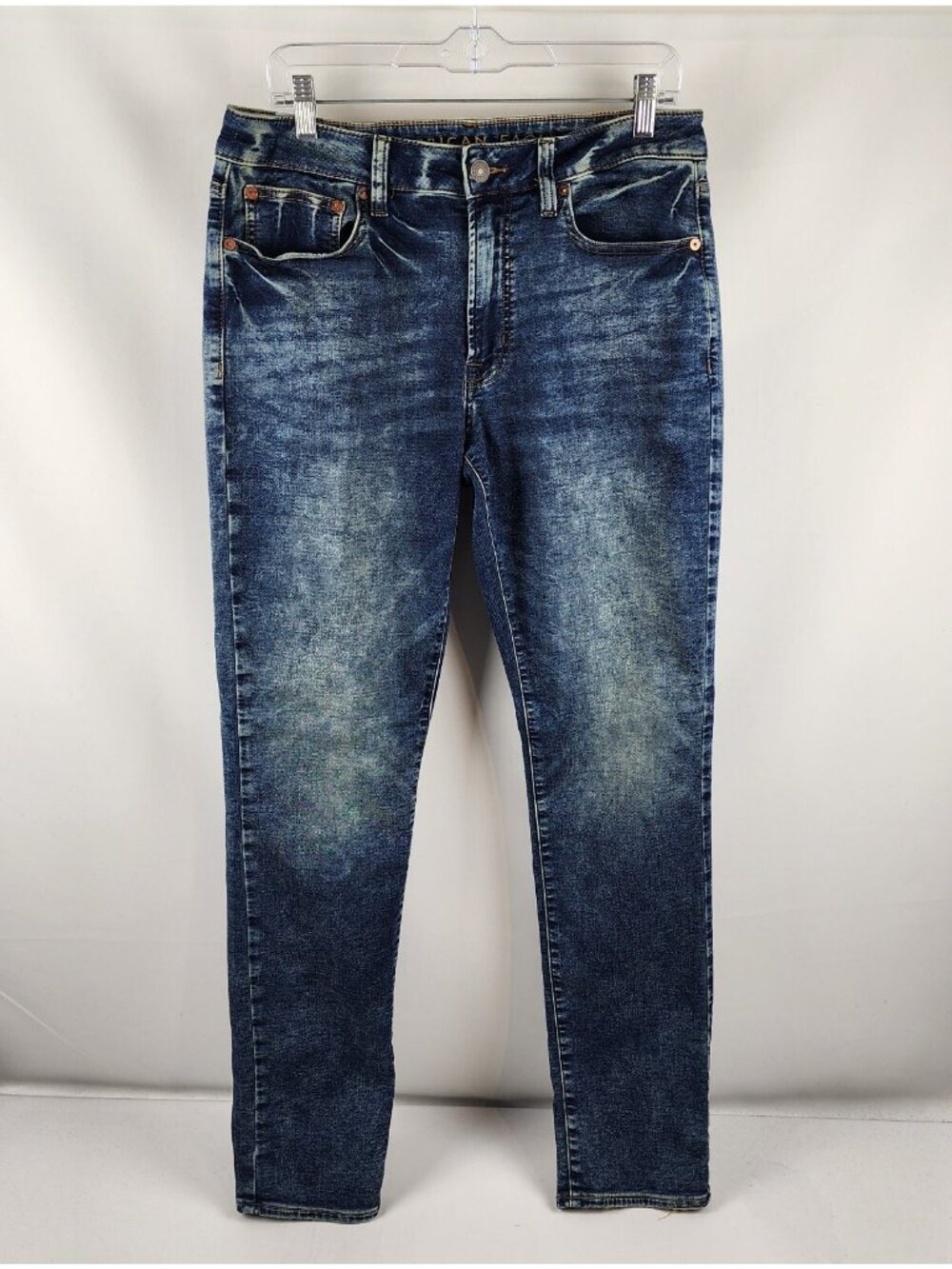 American Eagle Jeans Mens 33x33 Next Level Flex Dark Blue Wash Stretch Denim